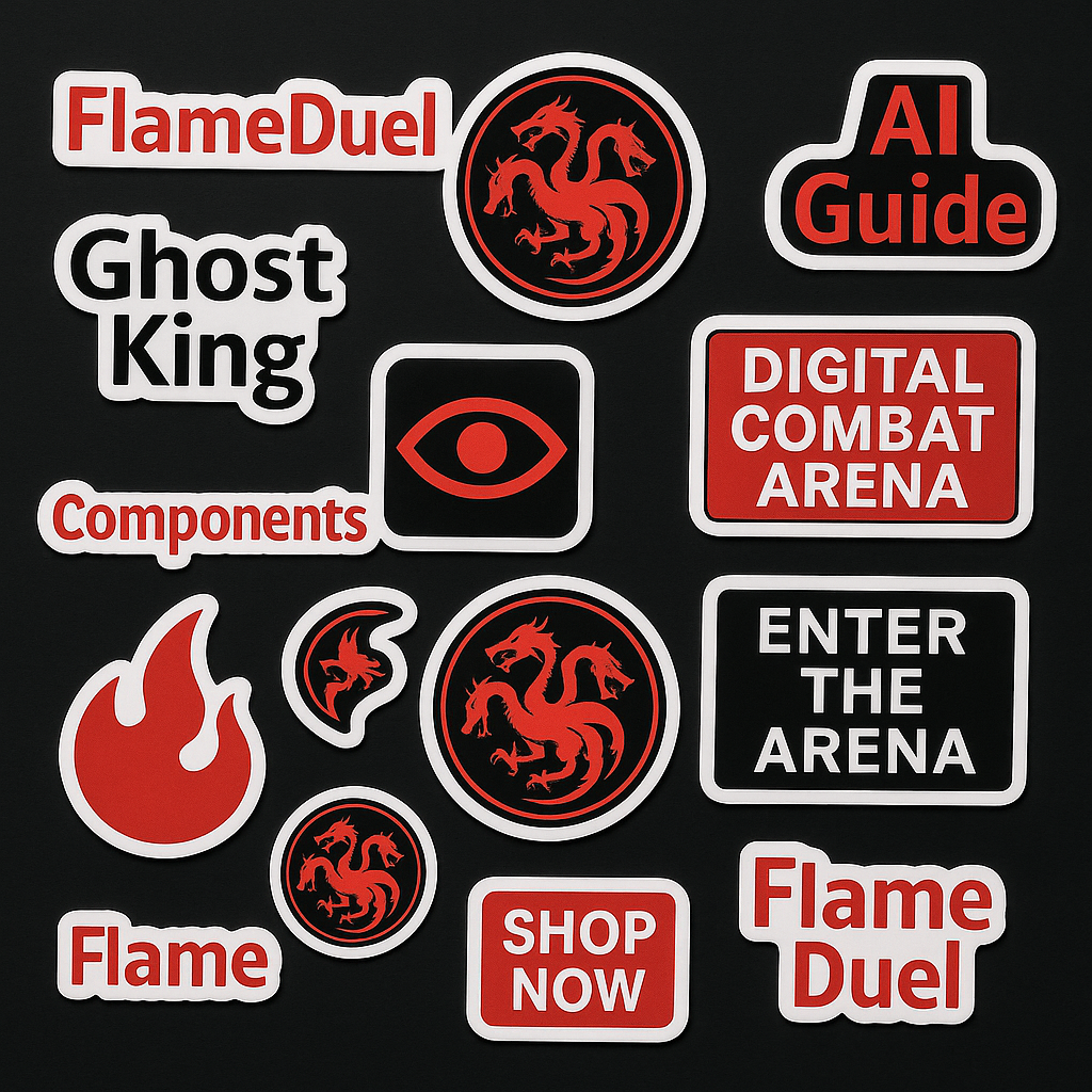 Digital Combat Sticker Pack
